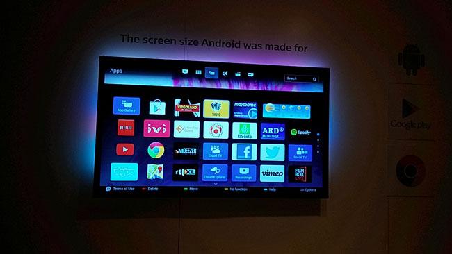 Interfaz de Android TV