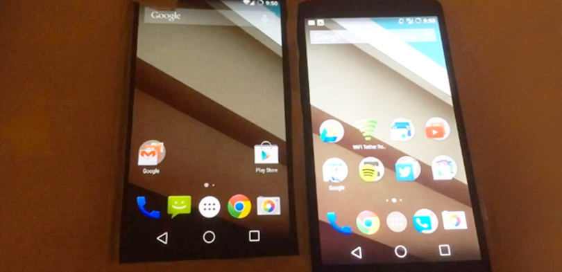 Un nuevo Motorola con Android L aparece en vídeo