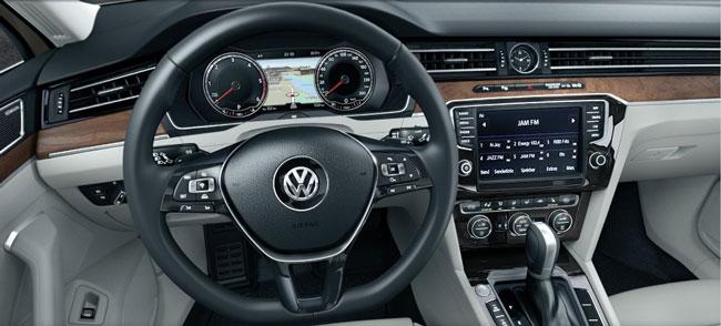 Interior del nuevo Volkswagen Passat