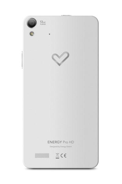 Carcasa trasera del Energy Phone Pro HD