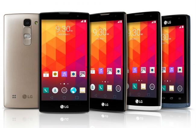 LG smartphones gama media MWC 2015.