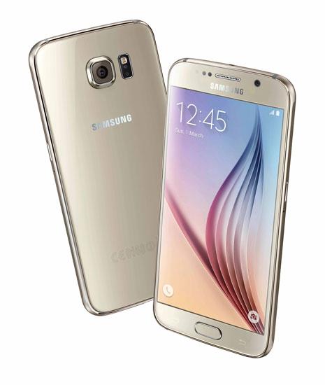 Samsung Galaxy S6 dorado