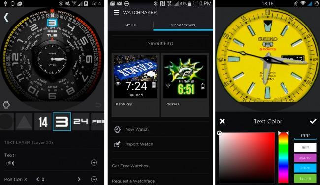WatchMaker para Android.