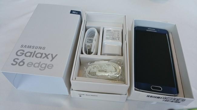 Contenido de la caja del Samsung Galaxy S6 Edge