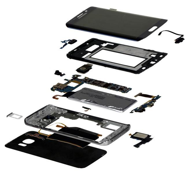 Componentes del Samsung Galaxy S6 Edge