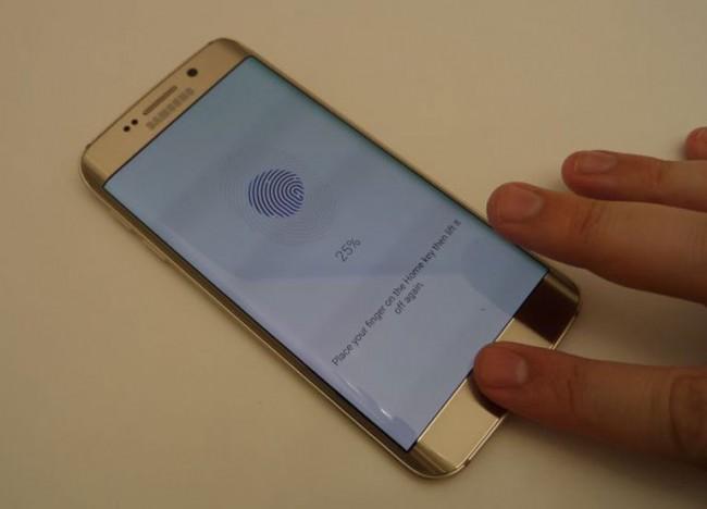 Sensor de huellas del Samsung Galaxy S6
