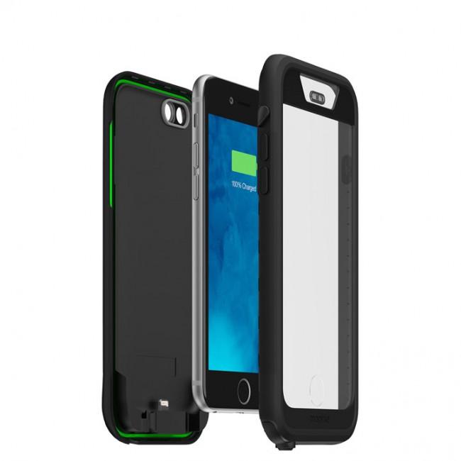 iPhone 6 con carcasa Mophie Juice Pack H2PRO