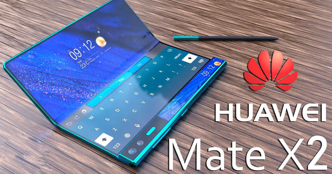 El Huawei Mate X2 ahora podría plegarse hacia adentro