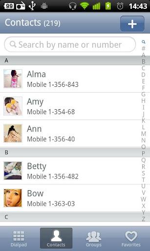 go contacts Los mejores temas para convertir tu Android en un iPhone