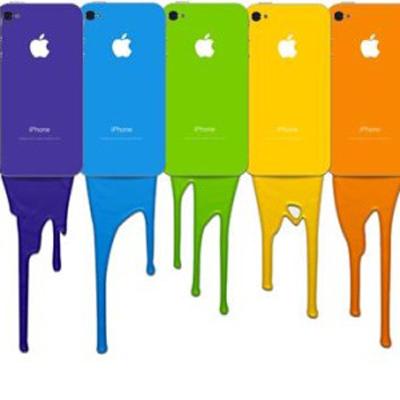 Carcasa de iPhone de colores