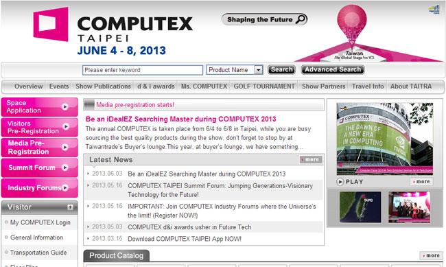 website at Computex