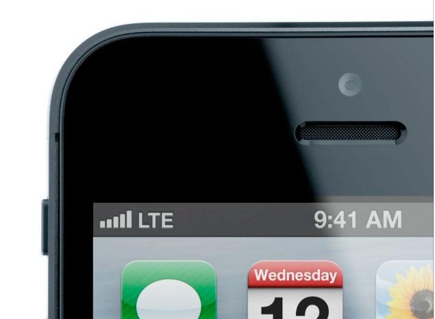 iPhone 5 con conectividad LTE