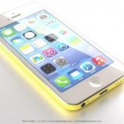iPhone mini low cost concepto carcasa amarilla