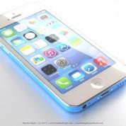 iPhone mini low cost concepto carcasa azul