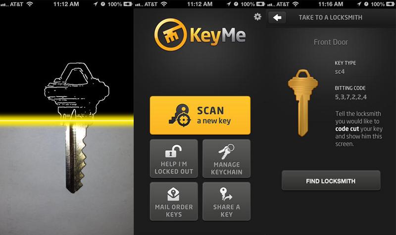 keyme iphone screenshot