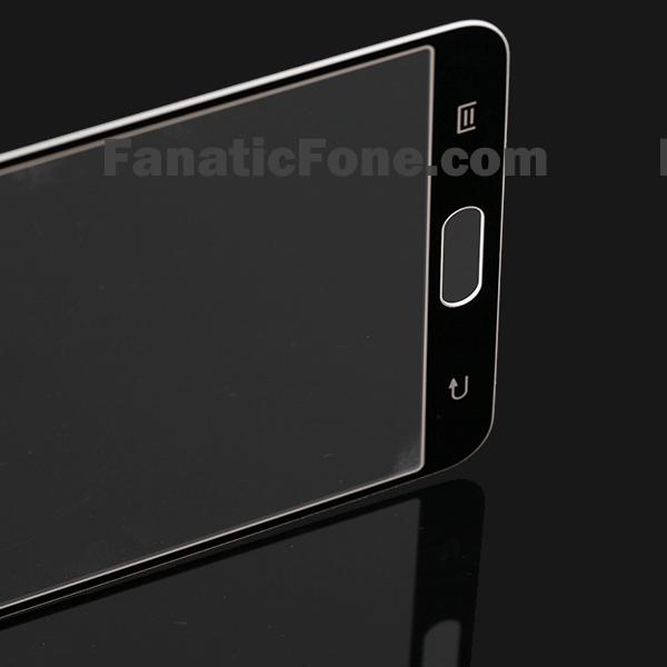 Parte inferior (trasera) del frontal del Samsung Galaxy Note 3 blanco.