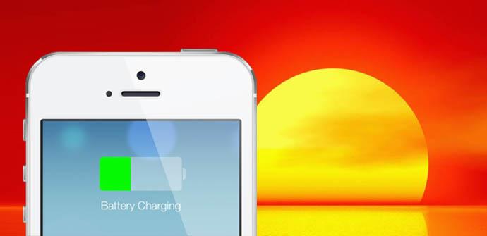 Apple iphone carga solar