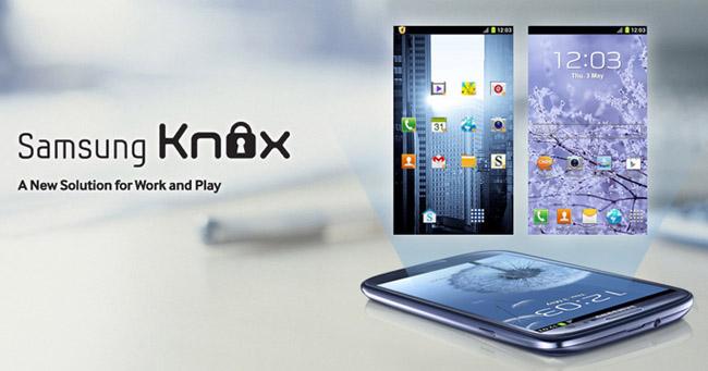 Montaje Samsung KNOX