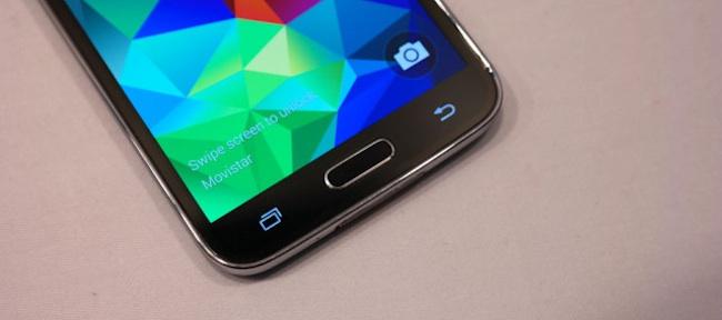lector huellas Samsung Galaxy S5