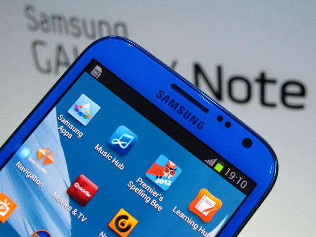 Presentation of the Samsung Galaxy Note 4