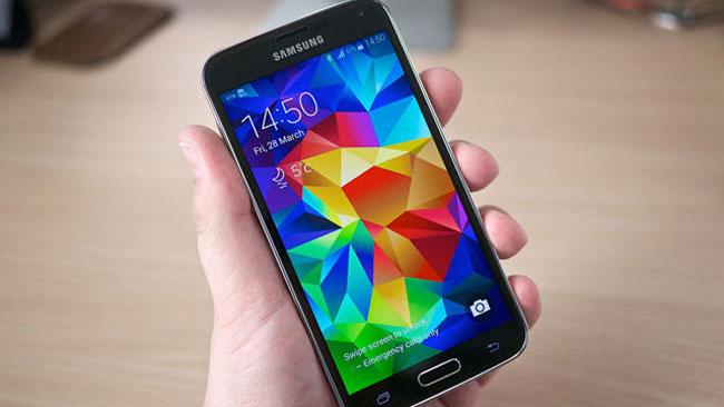  Samsung Galaxy S5 interface 