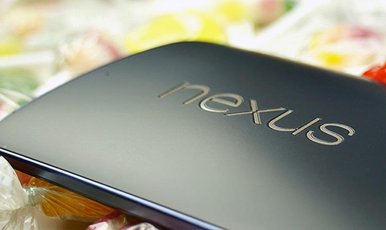 Logo Nexus en un Nexus 6