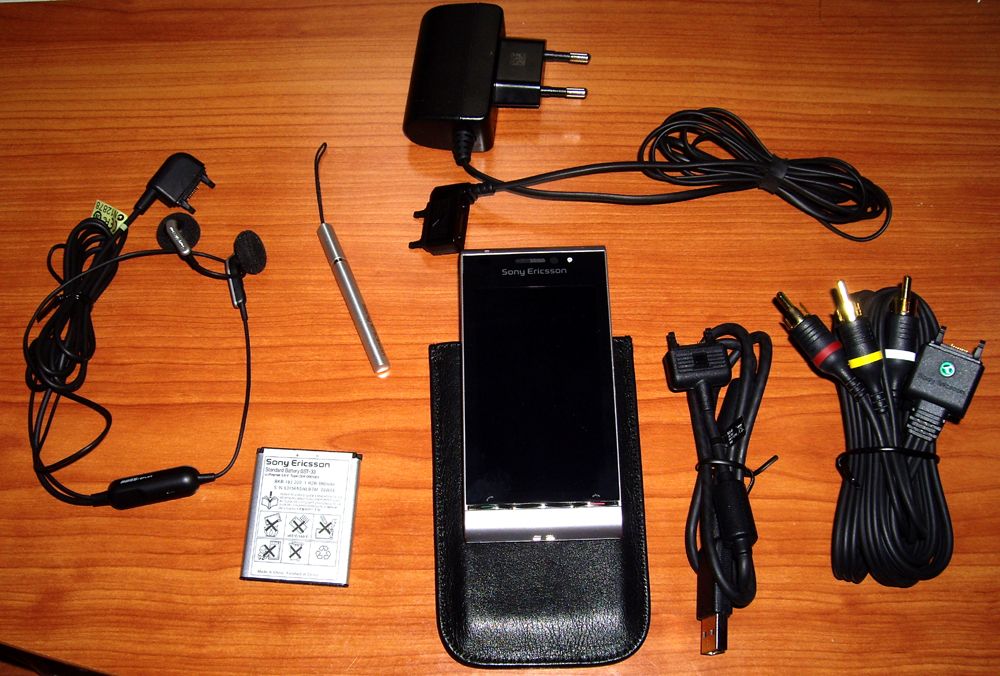 SONY ERICSSON SATIO PRUEBA CAJA