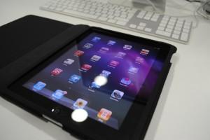 iPad con Funda: Pantalla de Inicio