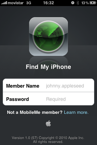apple find my iphone