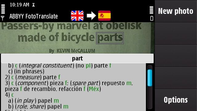 NOKIA TRADUCTOR