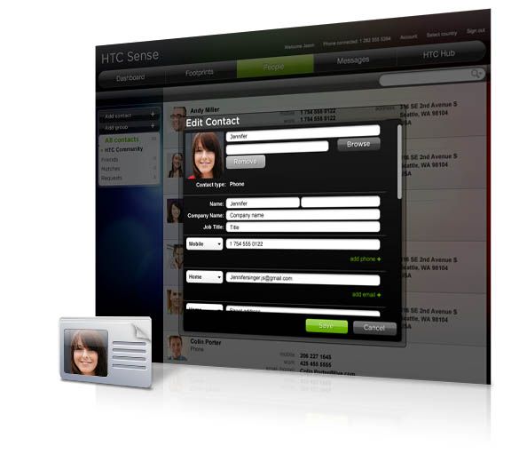Manage your contacts – comfortably