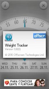 Weight Tracker Touch 006