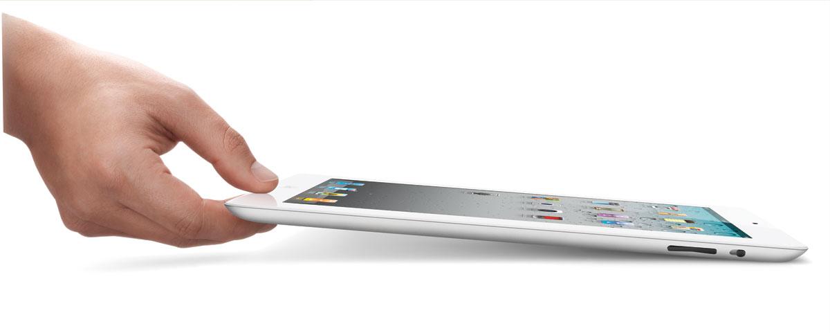 Apple iPad 2 en color blanco