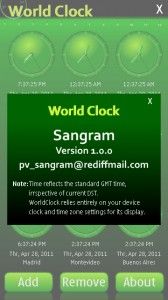 World Clock 005