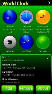 World Clock 010