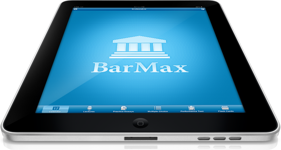 BarMax CA iPad
