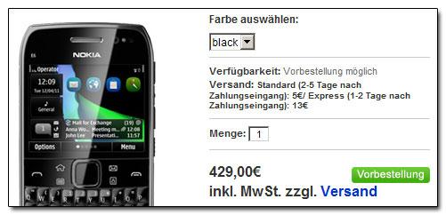 Nokia E6 Alemania