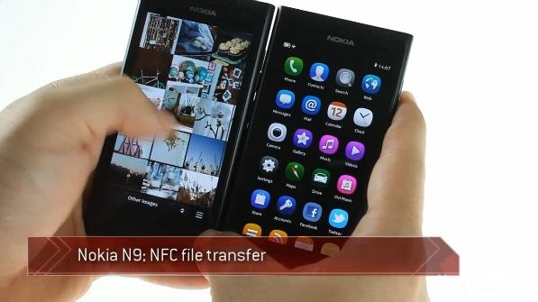 Nokia N9 NFC y Bluetooth