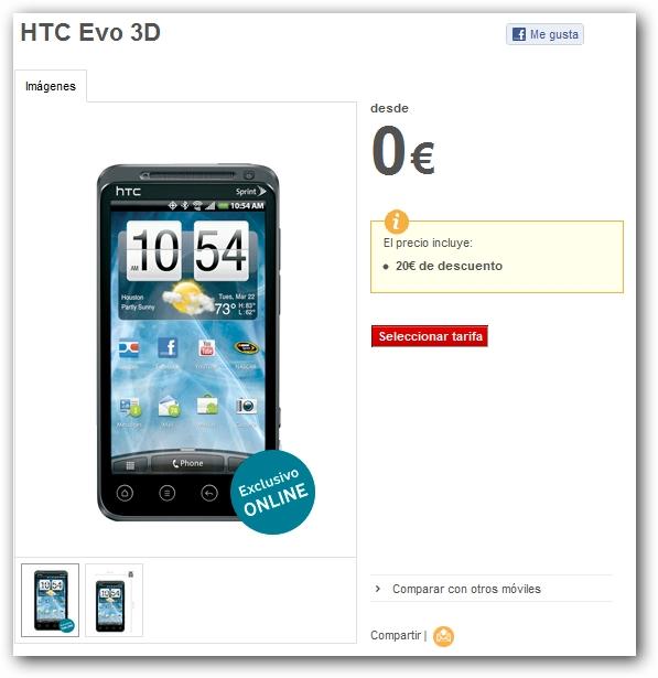 HTC EVO 3D VODAFONE