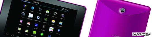 Tableta Huawei MediaPad en color rosa