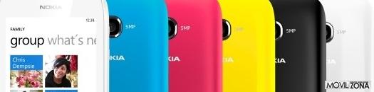 Colores disponibles del Nokia Lumia 710