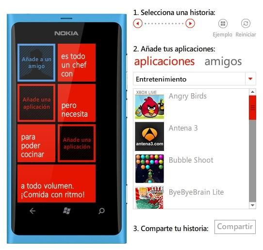 Interfaz Metro de Windows Phone