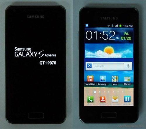 Imagen del Samsung Galaxy S Advance