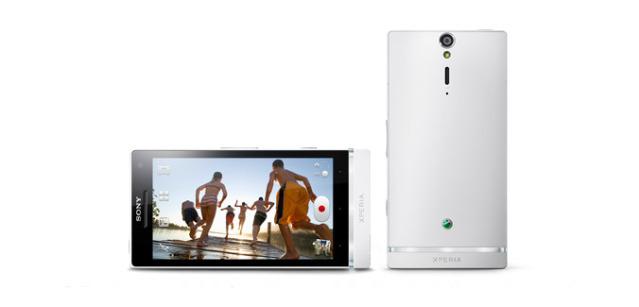 Sony Xperia S en color blanco