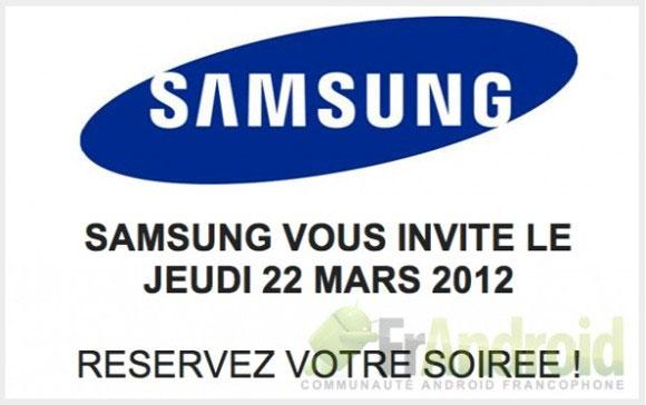 posible fecha de presentación del Samsung Galaxy S3