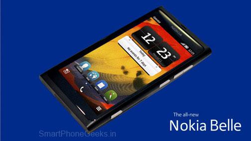 Nokia 801 con Belle