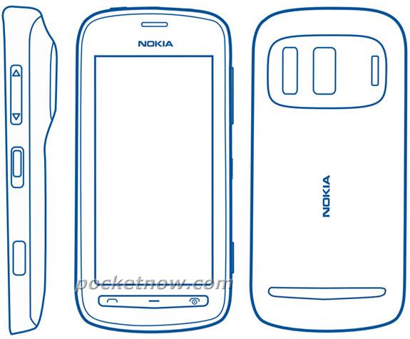 Diseño del Nokia 803