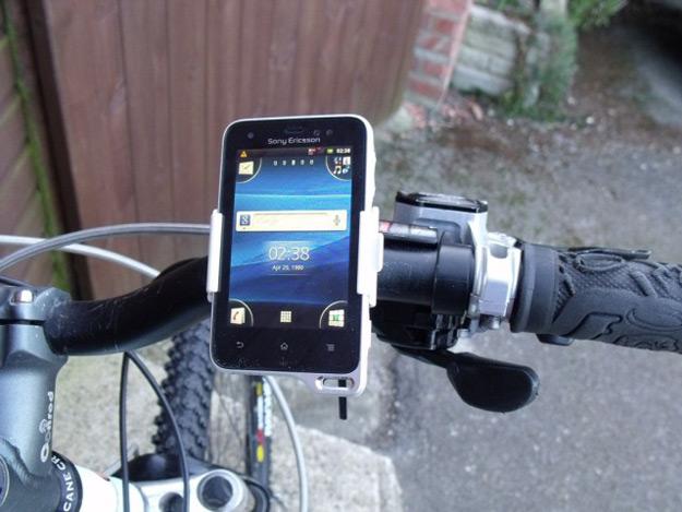Sony Ericsson Xperia Active soporte bicicleta
