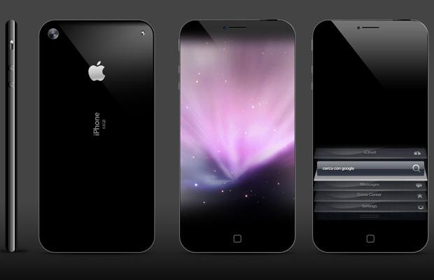 Diseño de pantalla del iPhone 5