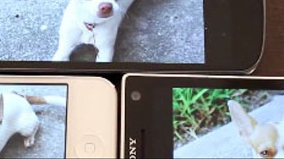 Comparativa de pantallas de smartphones